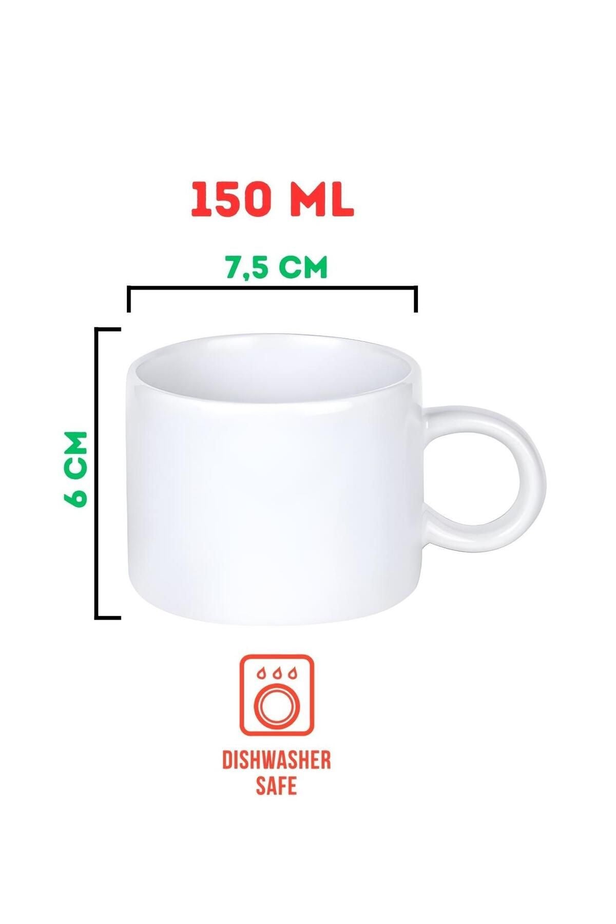 Mug Glass Small Size 150 ML - The Office