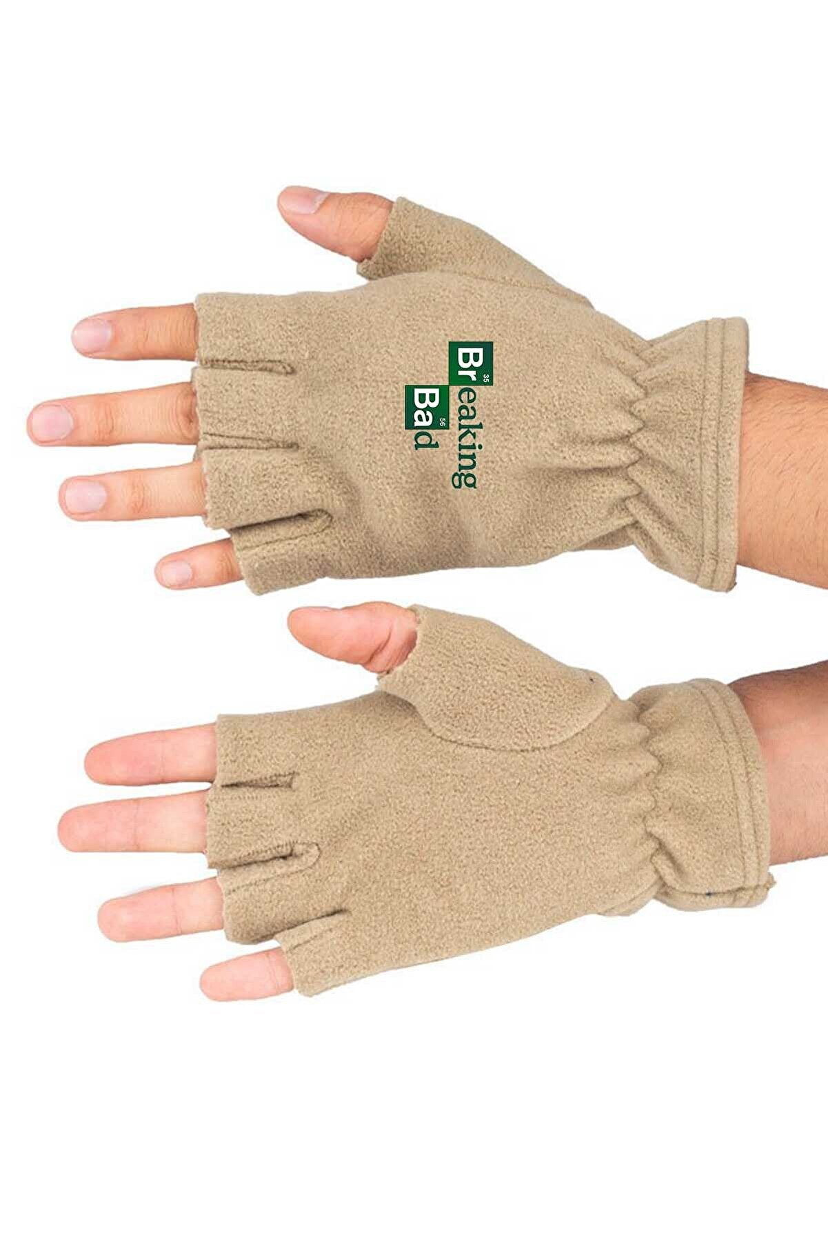 Breaking Bad Fingerless Fleece Gloves