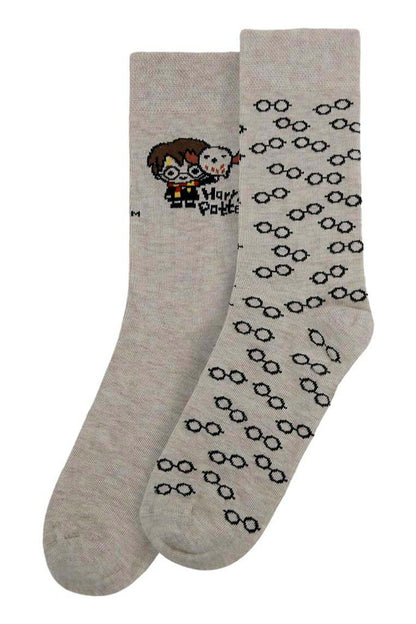 Harry Potter Unisex Vegan Beigej Socks - Warner Bros