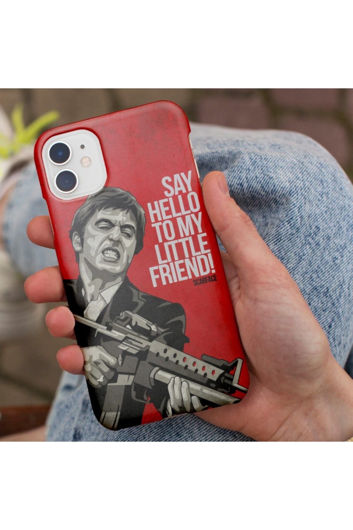 Say Hello to My Little Friend Written Scarface iPhone 11 Pro Max Phone Case