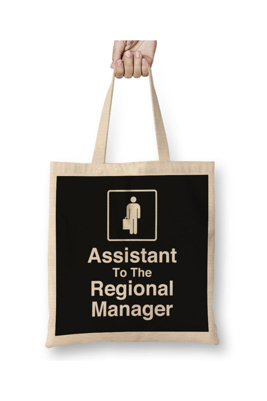 The Office Assistant To The Regional Manager 01 Cloth Bag Long Handle