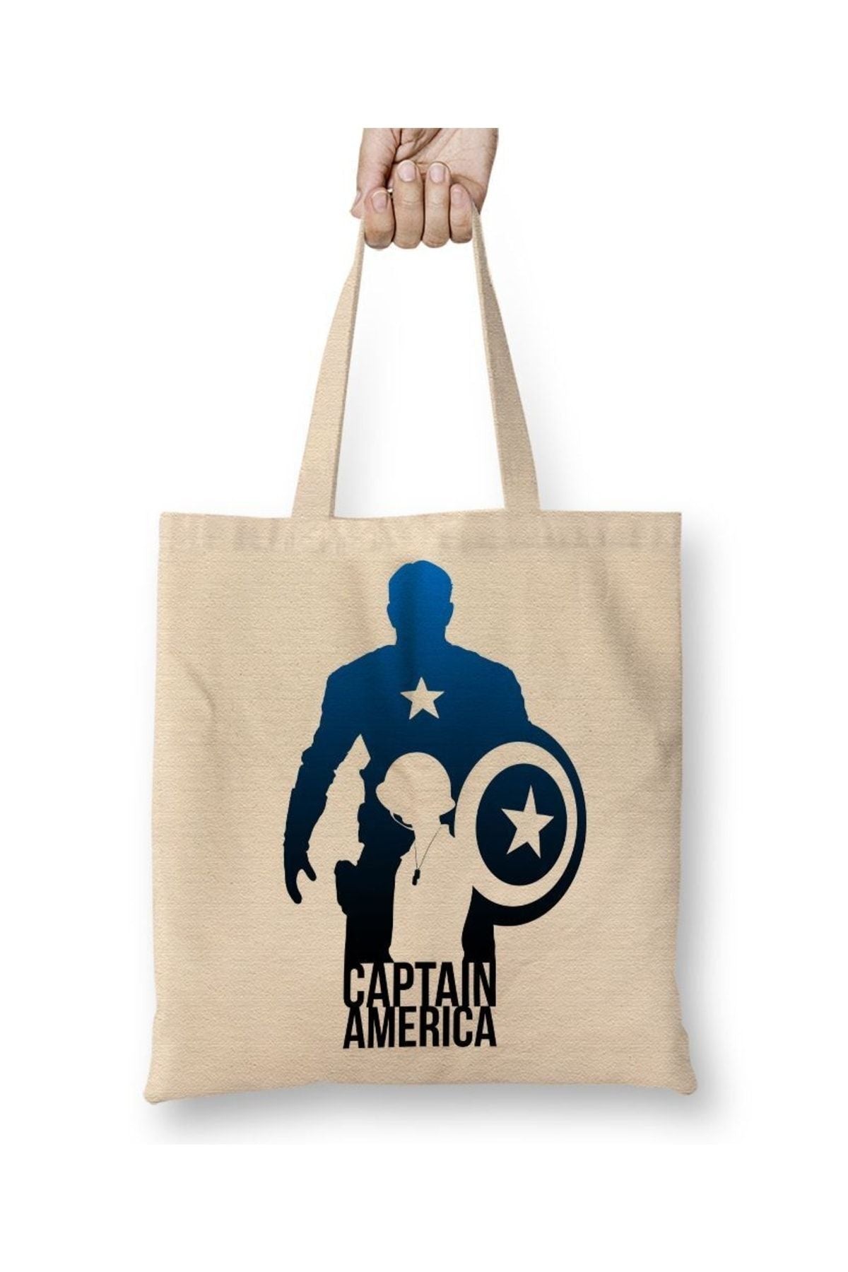 The Avengers Captain America Tote Bag Long Handle