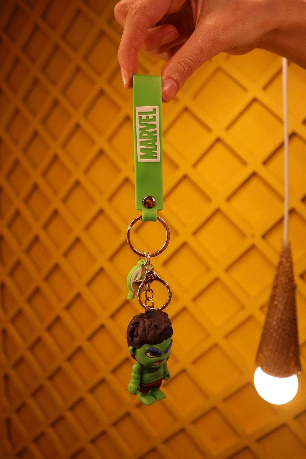 Hulk Marvel Silicone Keychain