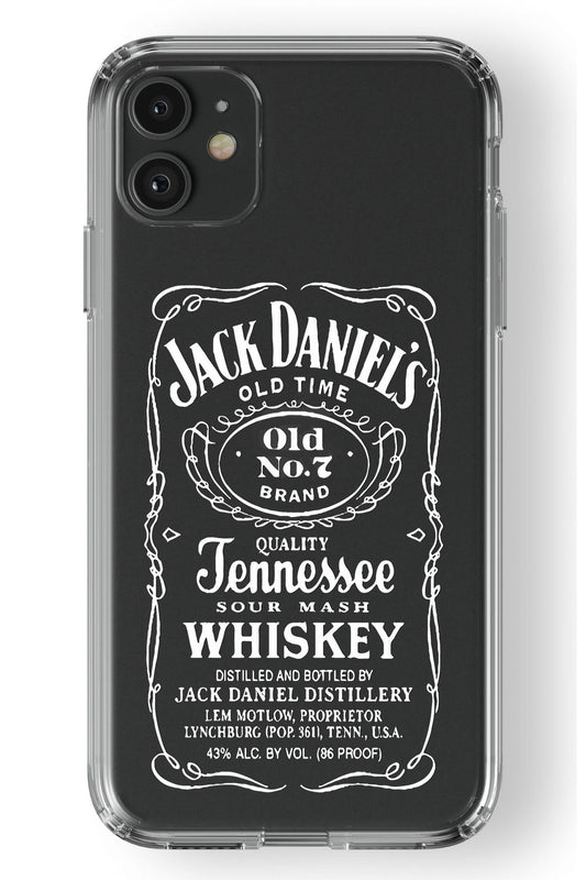 Jack Daniels Design Printed Transparent Case Compatible with iPhone 11