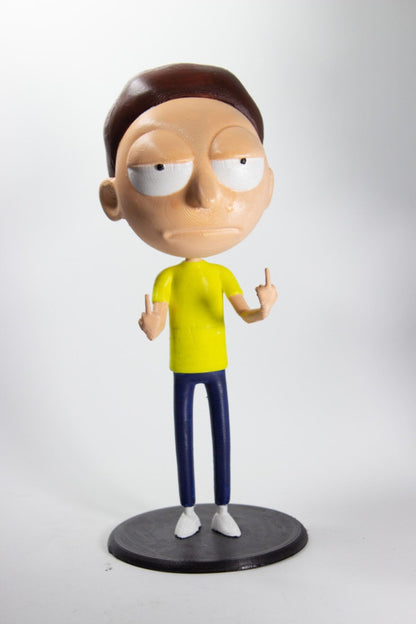 Rick And Morty Figure Set - Rick 23 Cm & Morty 19 Cm