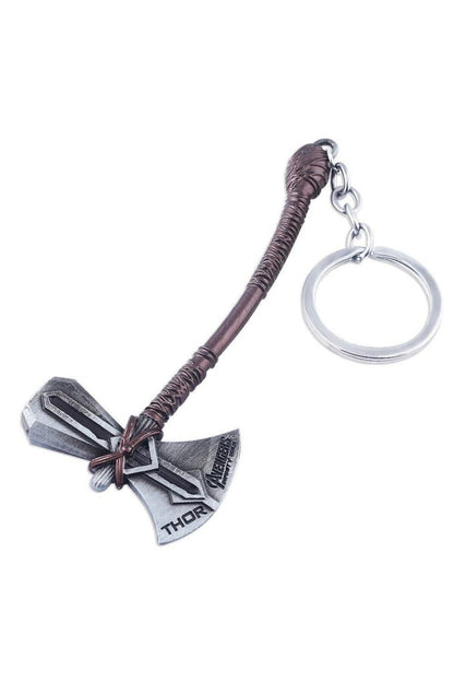 Avengers Infinity War Thor Mjolnir Stormbreaker Ax Keychain New Model