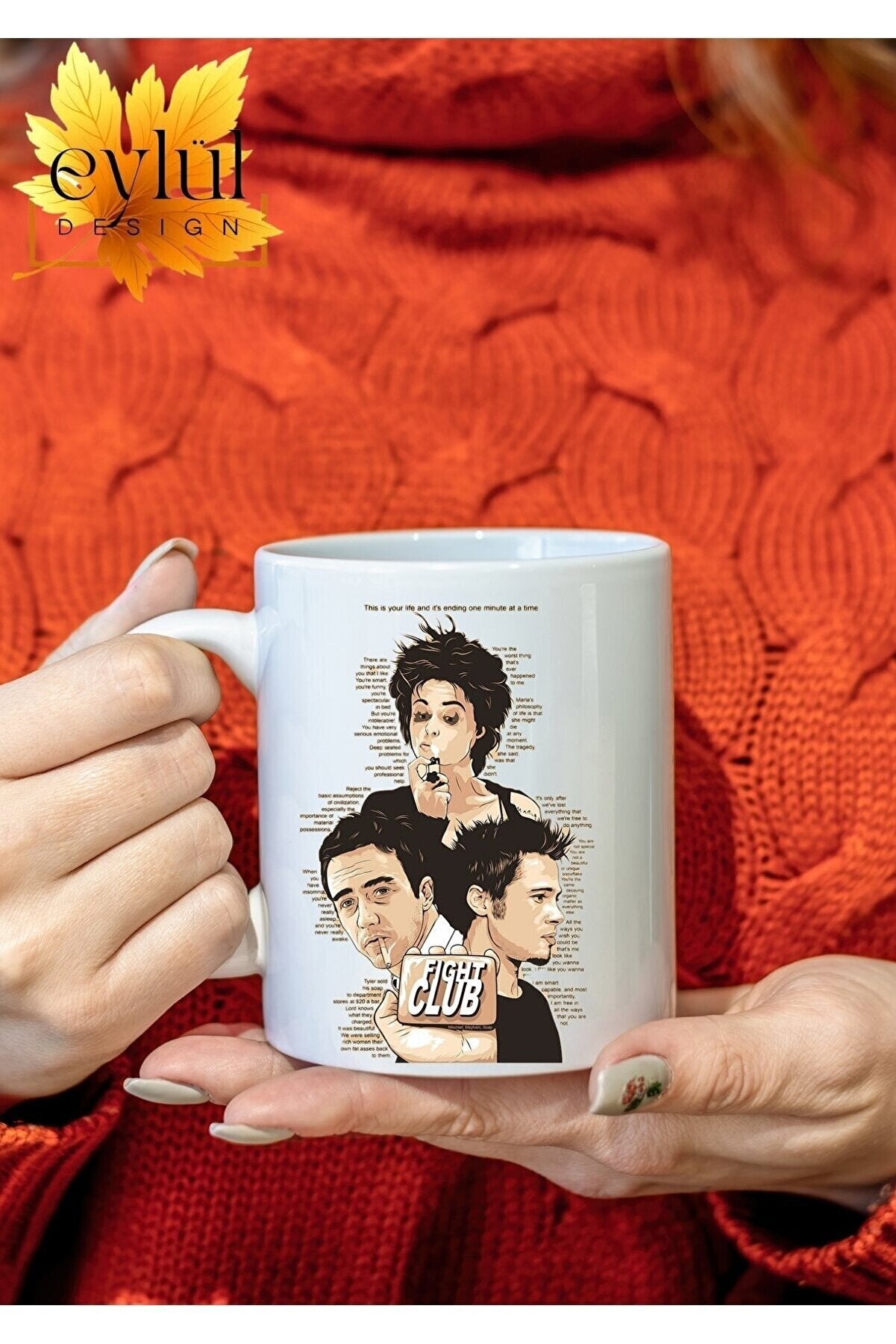 Fight Club Design Printed Mug