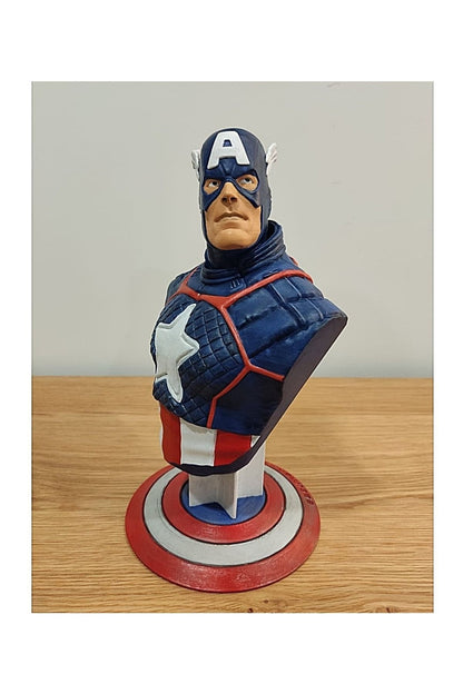 Captain America First Revenge Painted Bust 12 Cm