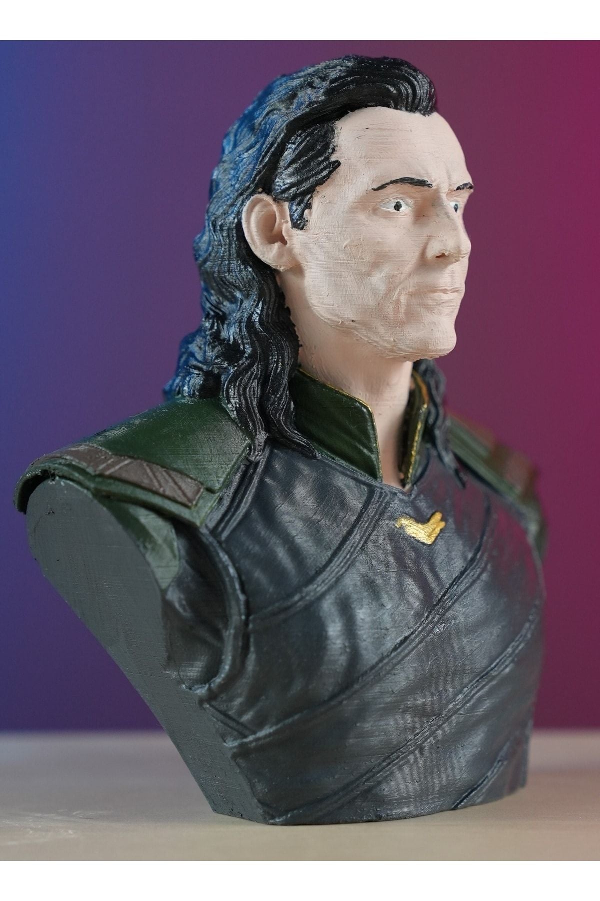 Loki Painted Figure / Bust 15 Cm