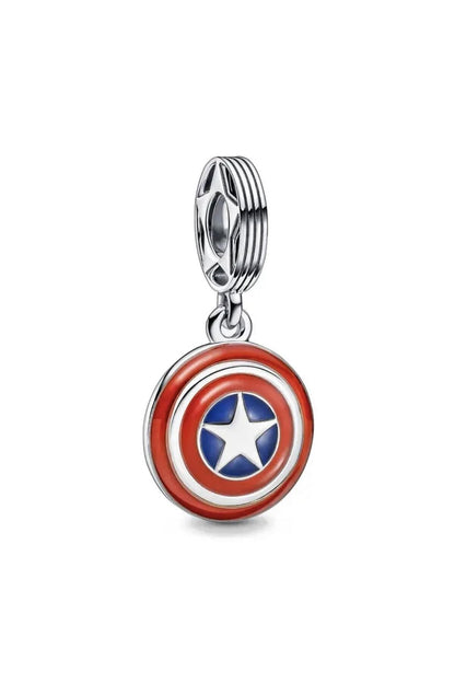 The Avengers Captain America Shield Charm