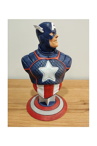 Captain America First Revenge Painted Bust 12 Cm