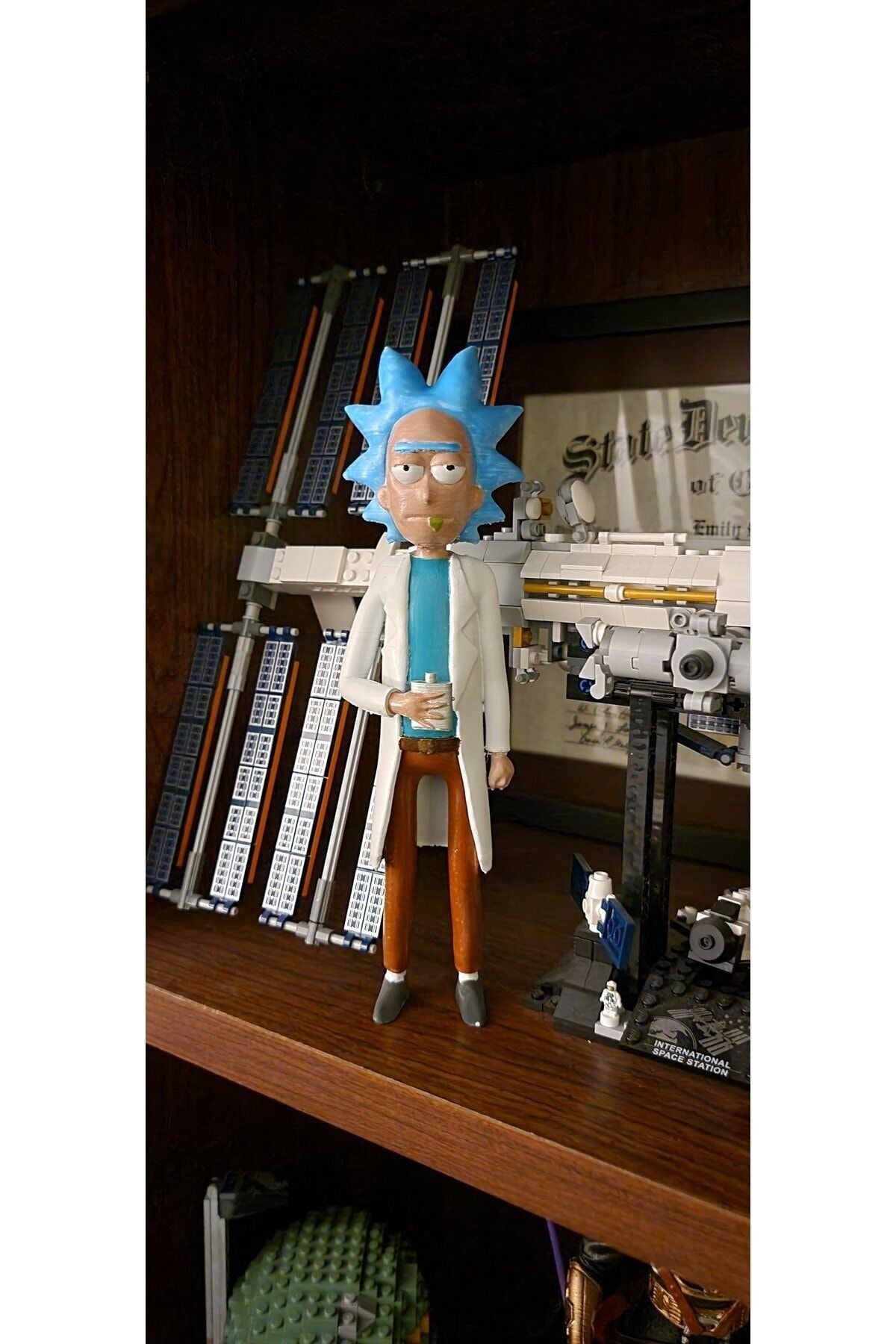 Rick Sanchez Rick and Morty figure 12 cm