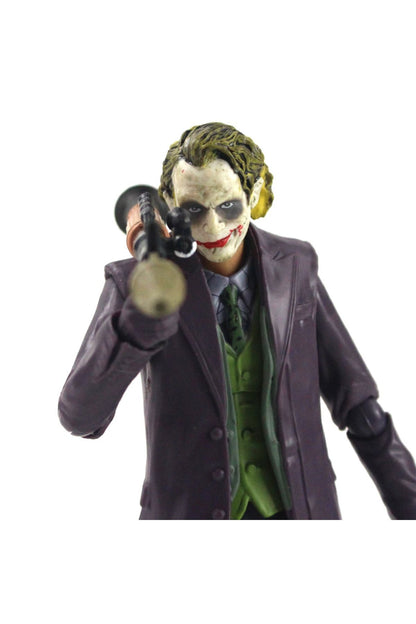 Joker Dark Knight 3 Heads Action Figure 15 Cm