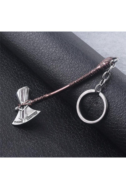 Avengers Infinity War Thor Mjolnir Stormbreaker Ax Keychain New Model